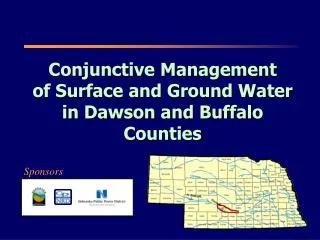Conjunctive Management of Surface and Ground Water in Dawson and Buffalo Counties