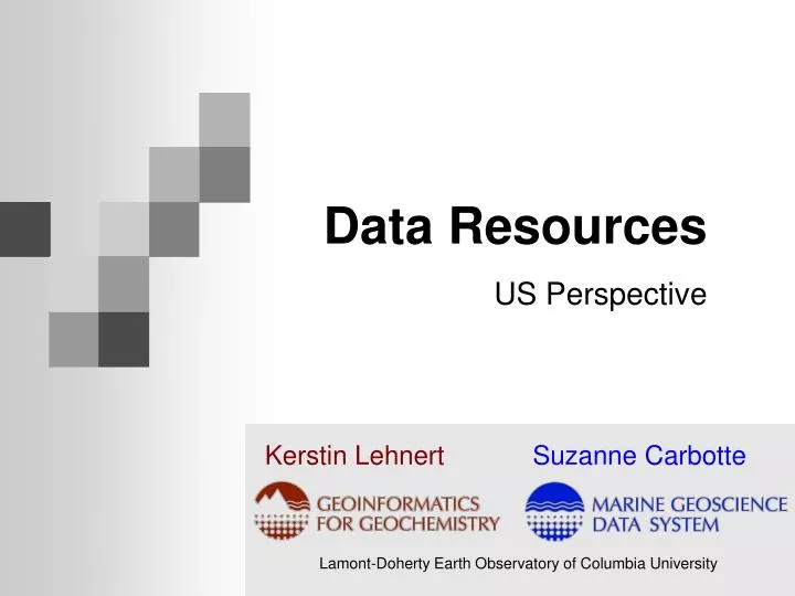 data resources us perspective