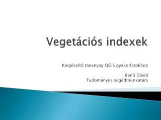 veget ci s indexek