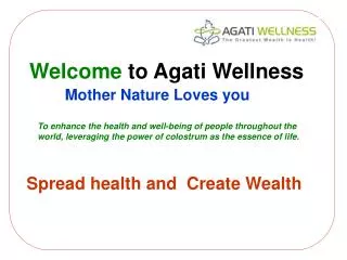Welcome to Agati Wellness