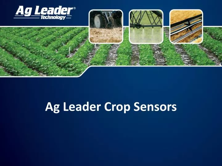 ag leader crop sensors