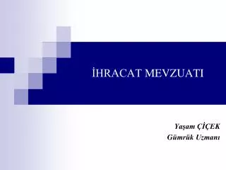 hracat mevzuati