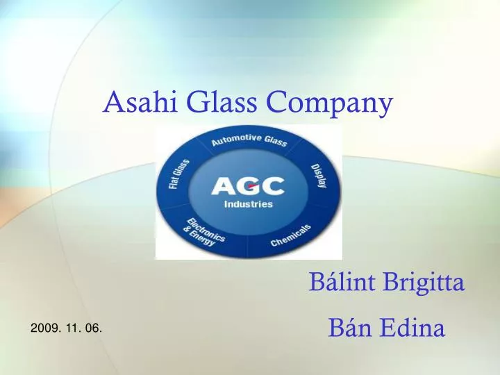 asahi glass company