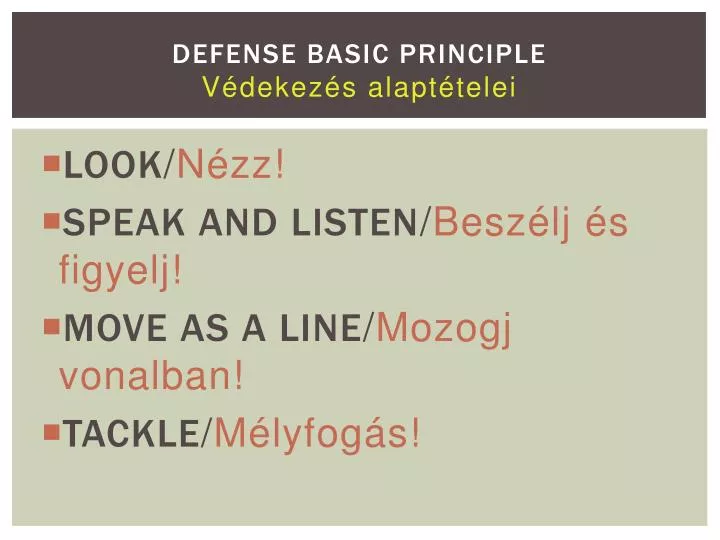 defense basic principle v dekez s alapt telei