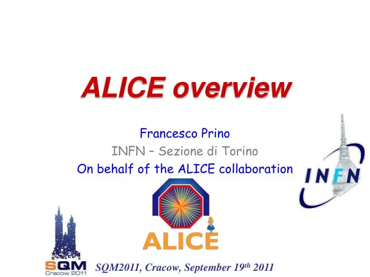 alice overview