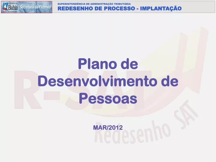 plano de desenvolvimento de pessoas mar 2012