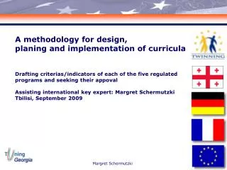 A methodology for design, planing and implementation of curricula