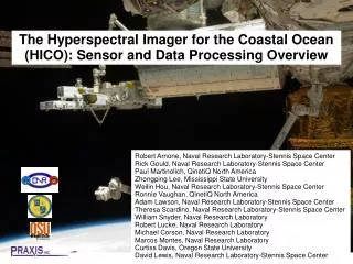 The Hyperspectral Imager for the Coastal Ocean (HICO): Sensor and Data Processing Overview