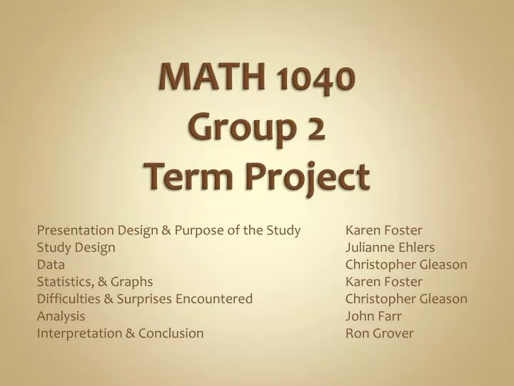 math 1040 group 2 term project