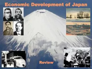 Economic Development of Japan