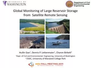 Global Monitoring of Large Reservoir Storage f rom Satellite Remote Sensing