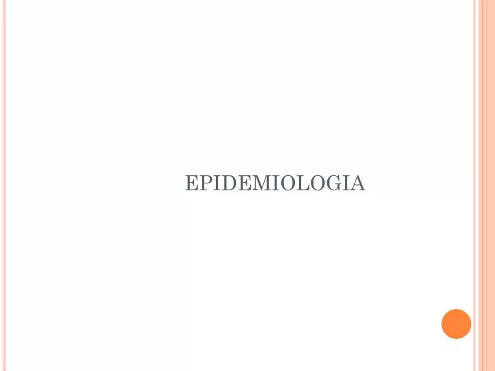 epidemiologia