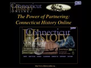 The Power of Partnering: Connecticut History Online