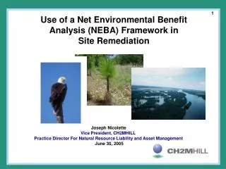 Use of a Net Environmental Benefit Analysis (NEBA) Framework in Site Remediation
