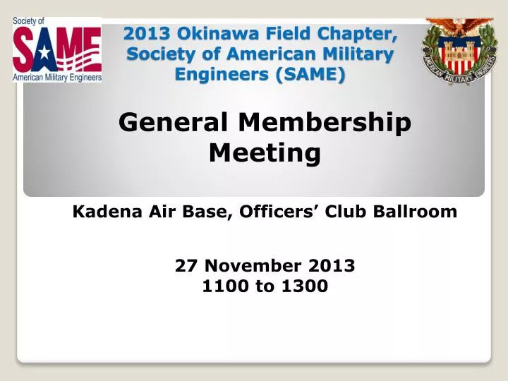 2013 okinawa field chapter society of american military engineers same