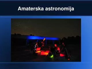 amaterska astronomija