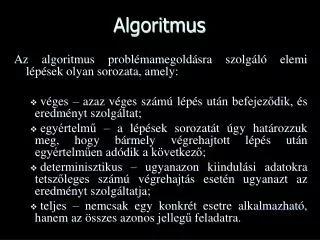 algoritmus