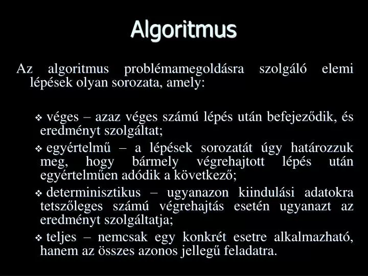 algoritmus