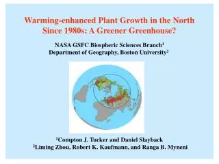 Warming-enhanced Plant Growth in the North Since 1980s: A Greener Greenhouse?