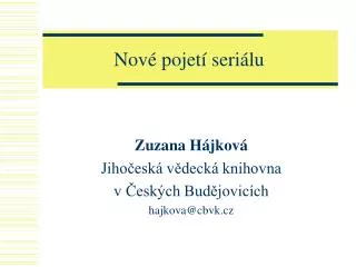 nov pojet seri lu