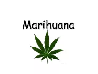 marihuana