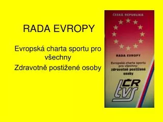 rada evropy