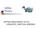 HIPAA Privacy - slide 1