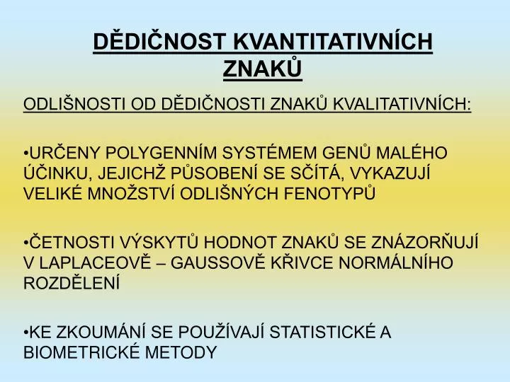 d di nost kvantitativn ch znak