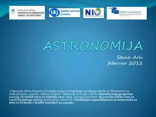 astronomija