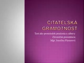 itate sk gramotnos