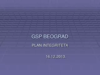 gsp beograd