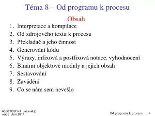 obsah