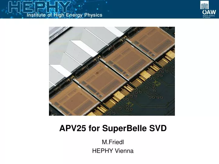 apv25 for superbelle svd