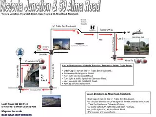 Victoria Junction &amp; 59 Alma Road