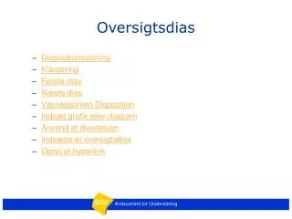 oversigtsdias