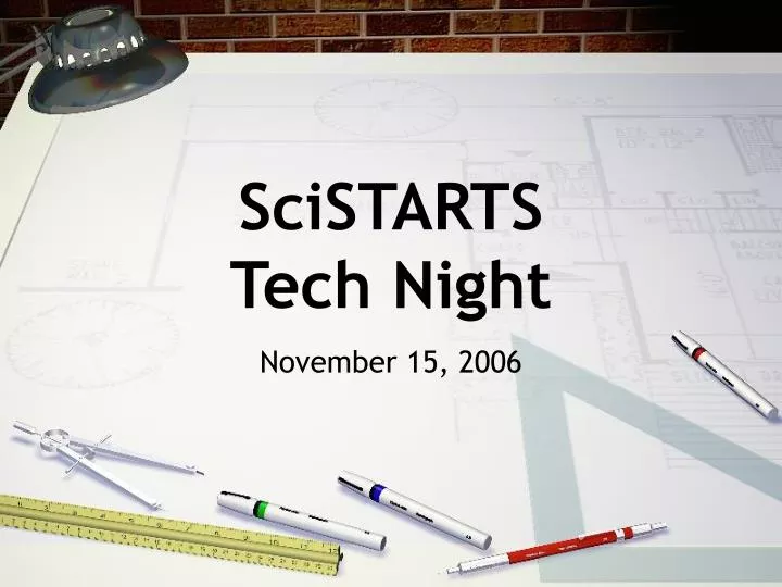 scistarts tech night