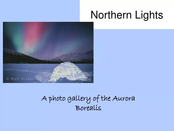 northern lights