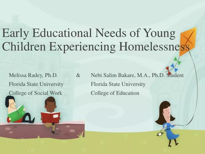 early educational needs of young children experiencing homelessness