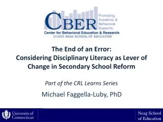 Michael Faggella-Luby, PhD