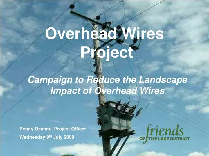 overhead wires project