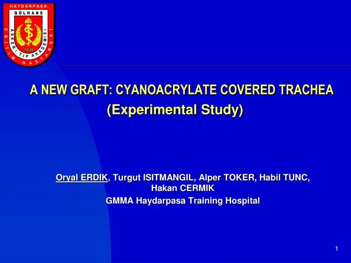 a new graft cyanoacrylate covered trachea experimental study