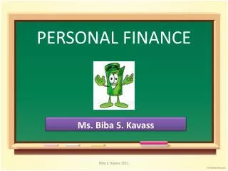 PERSONAL FINANCE