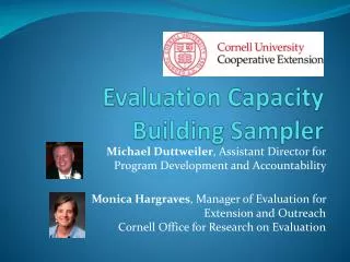 Evaluation Capacity Building Sampler