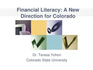 Financial Literacy: A New Direction for Colorado
