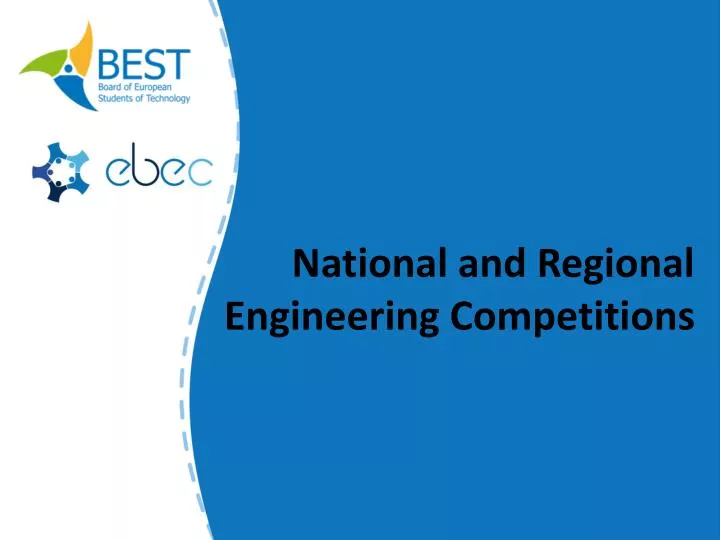 national and regional engineering competitions