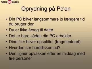 oprydning p pc en