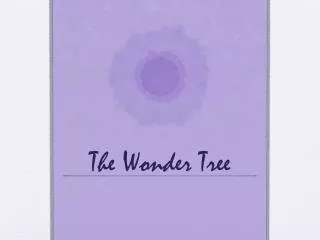The Wonder Tree