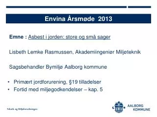 envina rsm de 2013