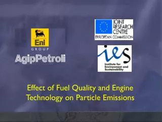 Effect of Fuel Quality and Engine Technology on Particle Emissions
