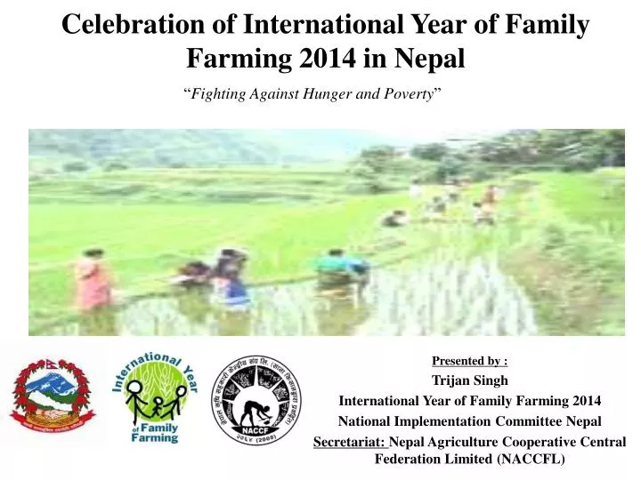 celebration of international year of family farming 2014 in nepal